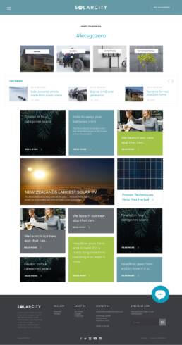 Solar City Blog Grid view